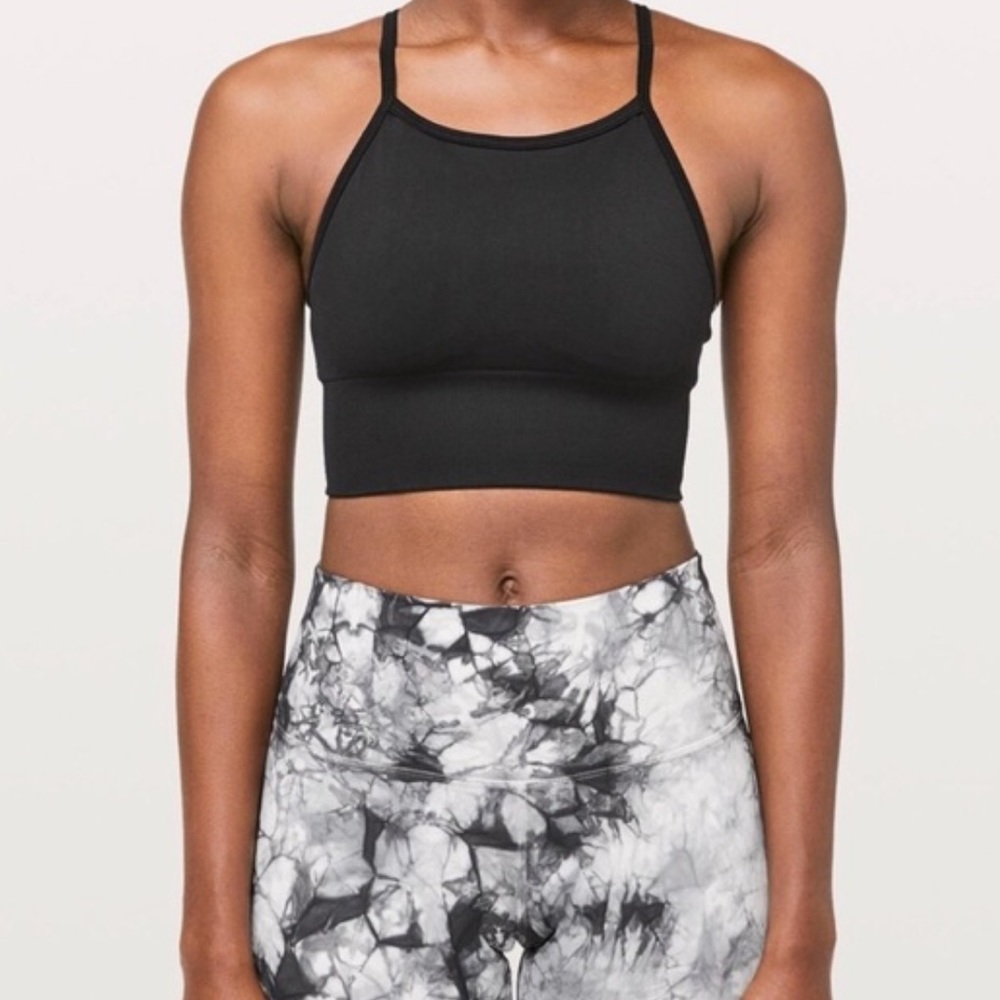 Lululemon Ebb to Street Longline Bra Size 10